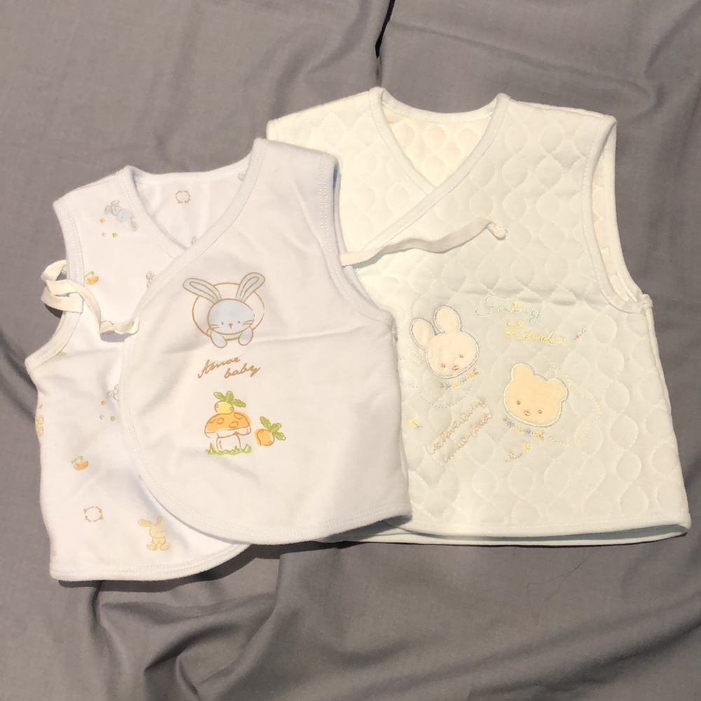New baby vests